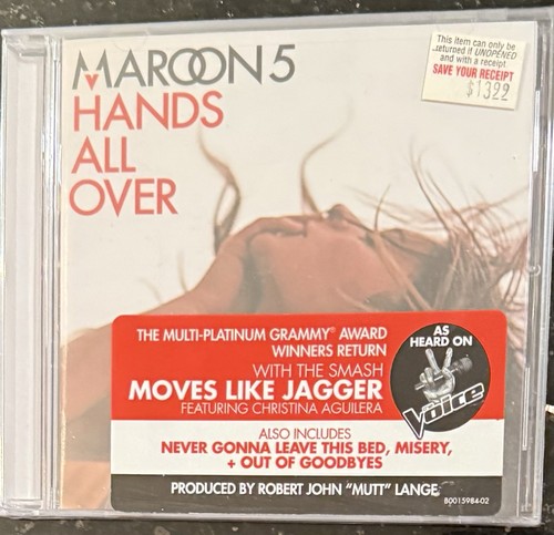 Maroon hands all - 5, :
